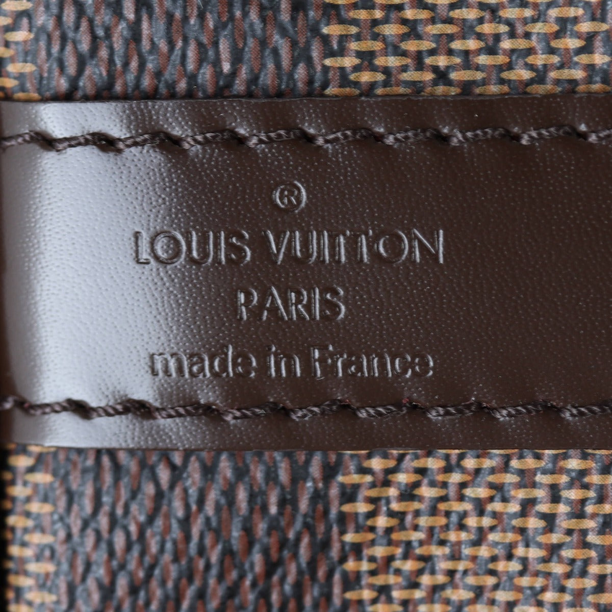 Louis Vuitton Speedy 25 Bandouliere Damier Ebene Interior Stamp