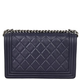 Chanel Boy New Medium | Navy