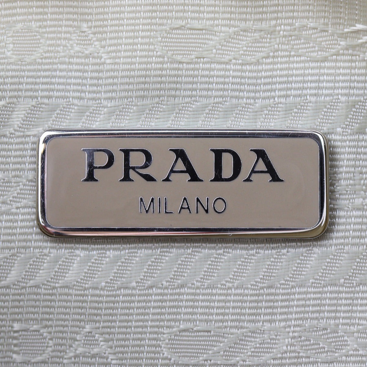 Prada Re-Edition 2005 Tessuto Shoulder Bag Interior Stamp