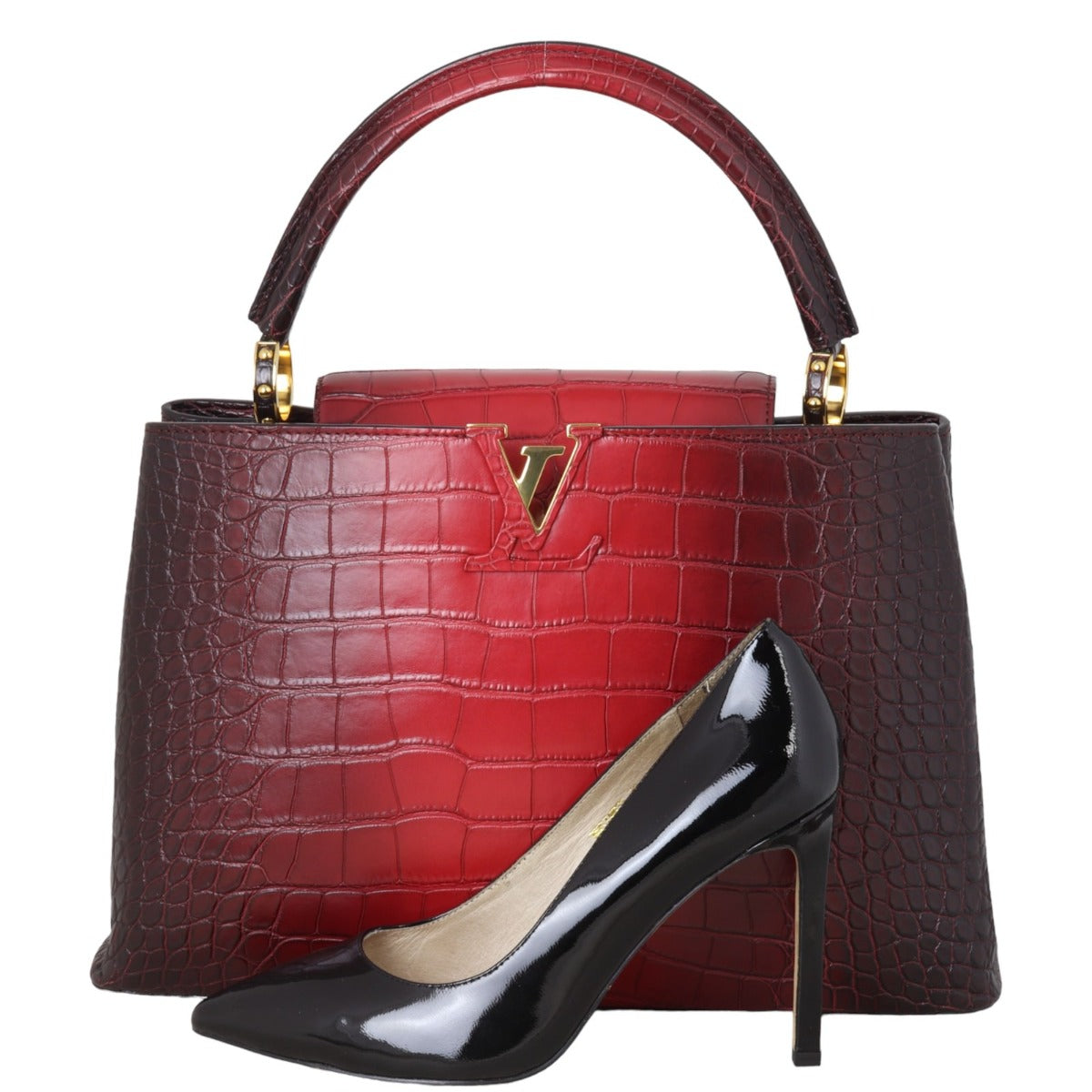 Louis Vuitton Capucines MM Alligator