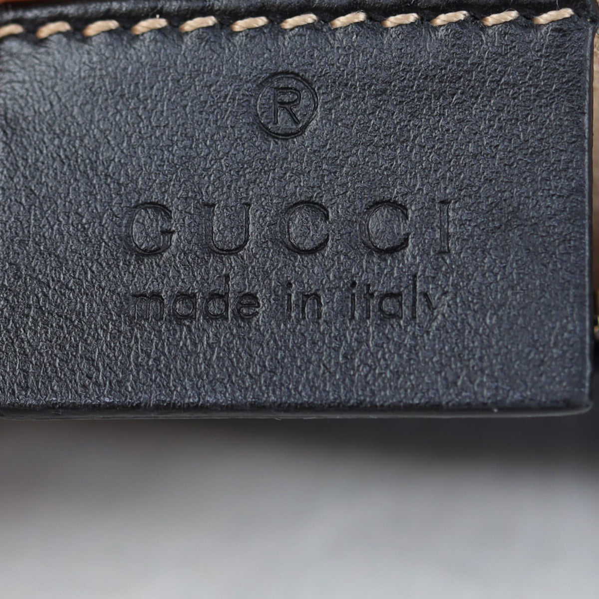 Gucci GG Marmont Small Camera Bag Interior Stamp