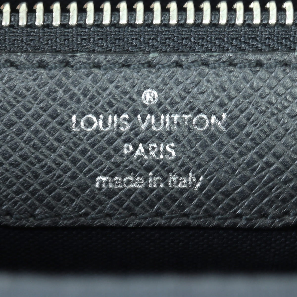Louis Vuitton Taiga Roman Messenger Bag Interior Stamp