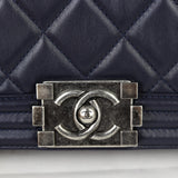 Chanel Boy New Medium | Navy