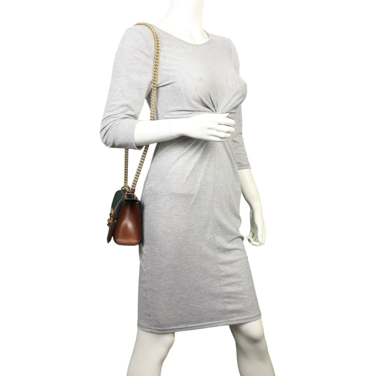 Gucci GG Supreme Padlock Small Shoulder Bag