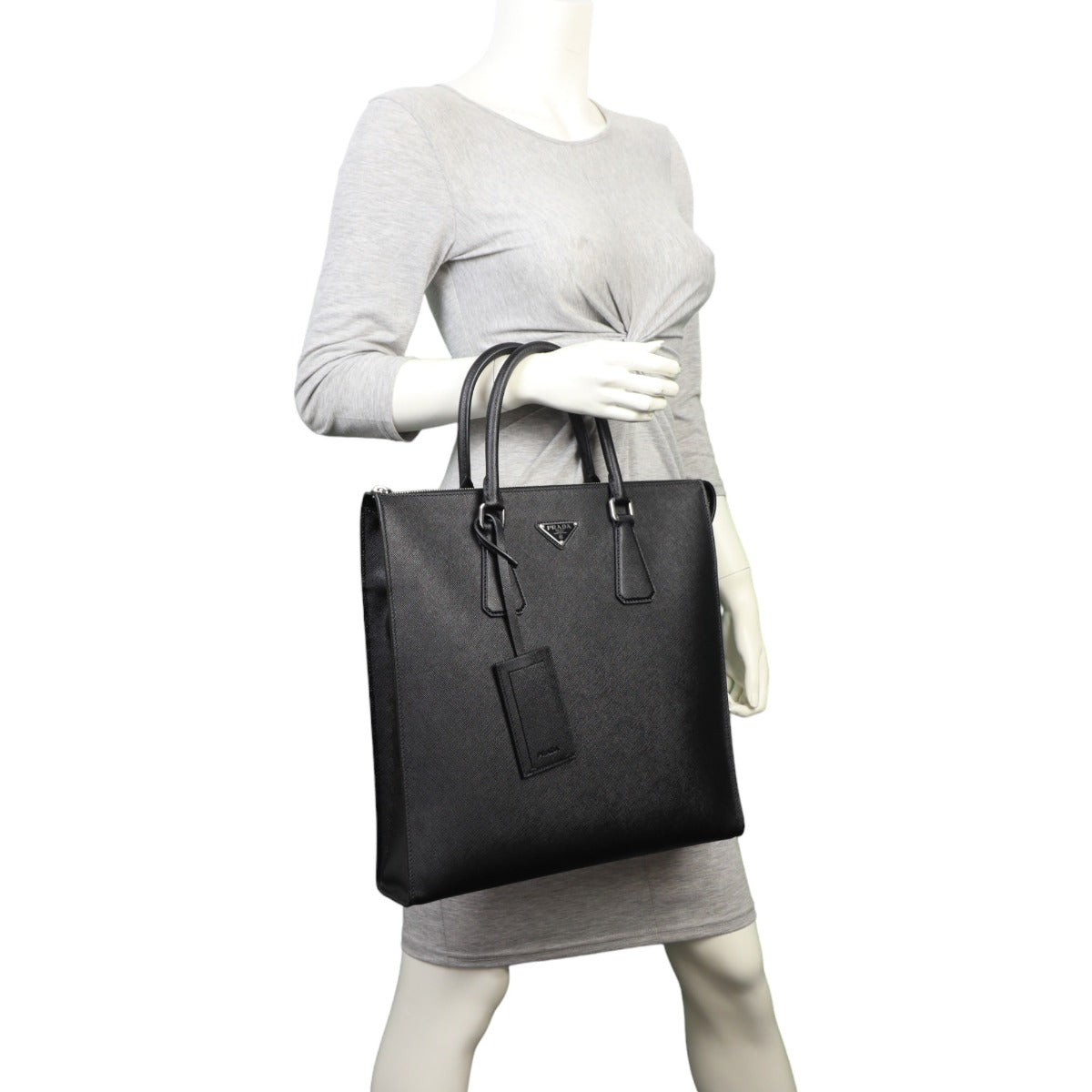 Prada Saffiano Tall Tote