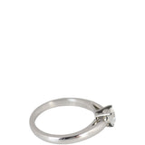 Van Cleef & Arpels Bonheur Solitaire Diamond Platinum Ring