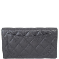 Chanel Classic Flap Long Wallet | Gold Hardware