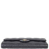 Chanel Classic Flap Long Wallet | Gold Hardware