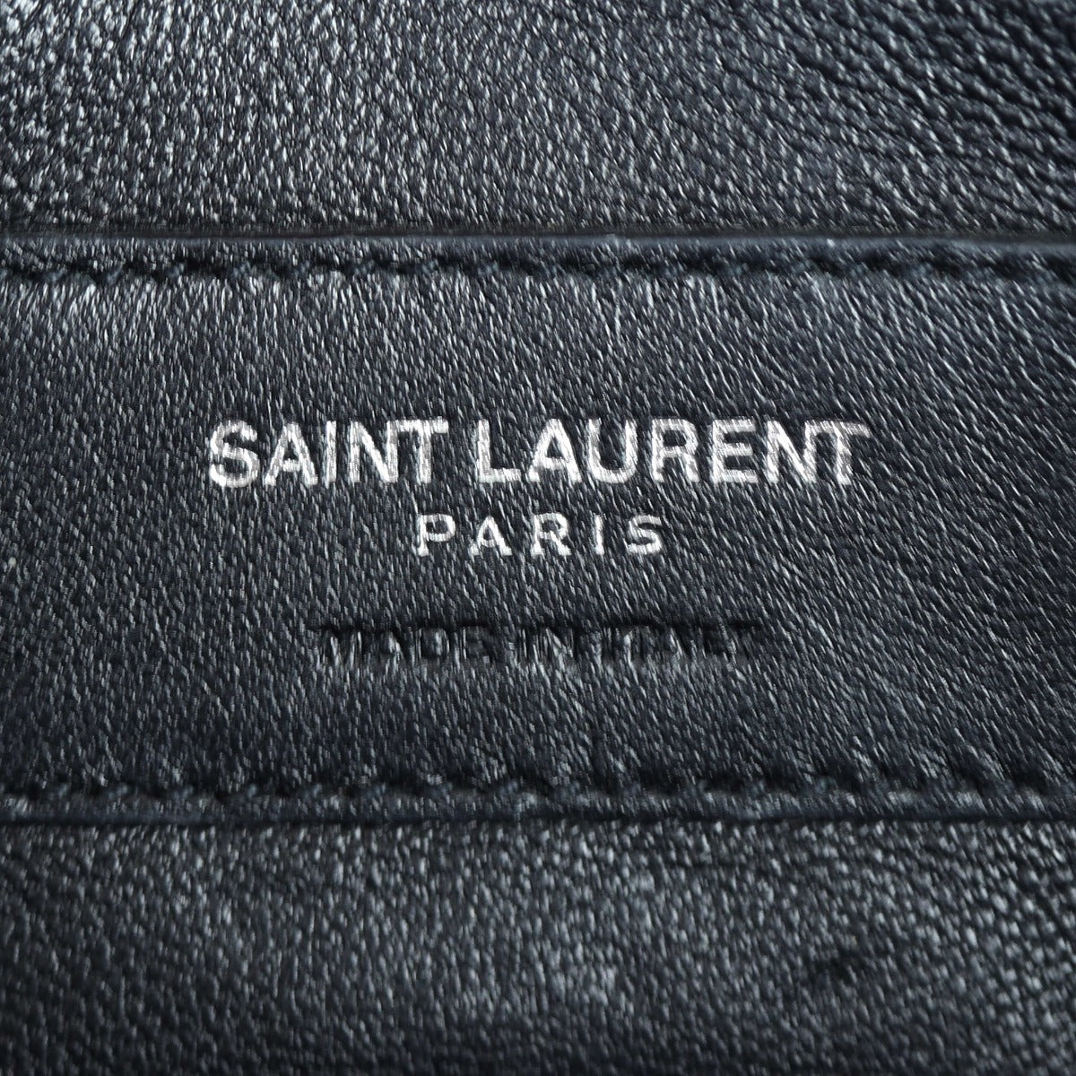 Saint Laurent Kate Chain Bag Medium Denim Interior Stamp