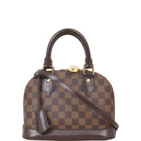 Louis Vuitton Alma BB Damier Ebene | Chocolate Brown