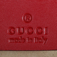 Gucci Guccissima Padlock Top Handle Bag Medium Interior Stamp