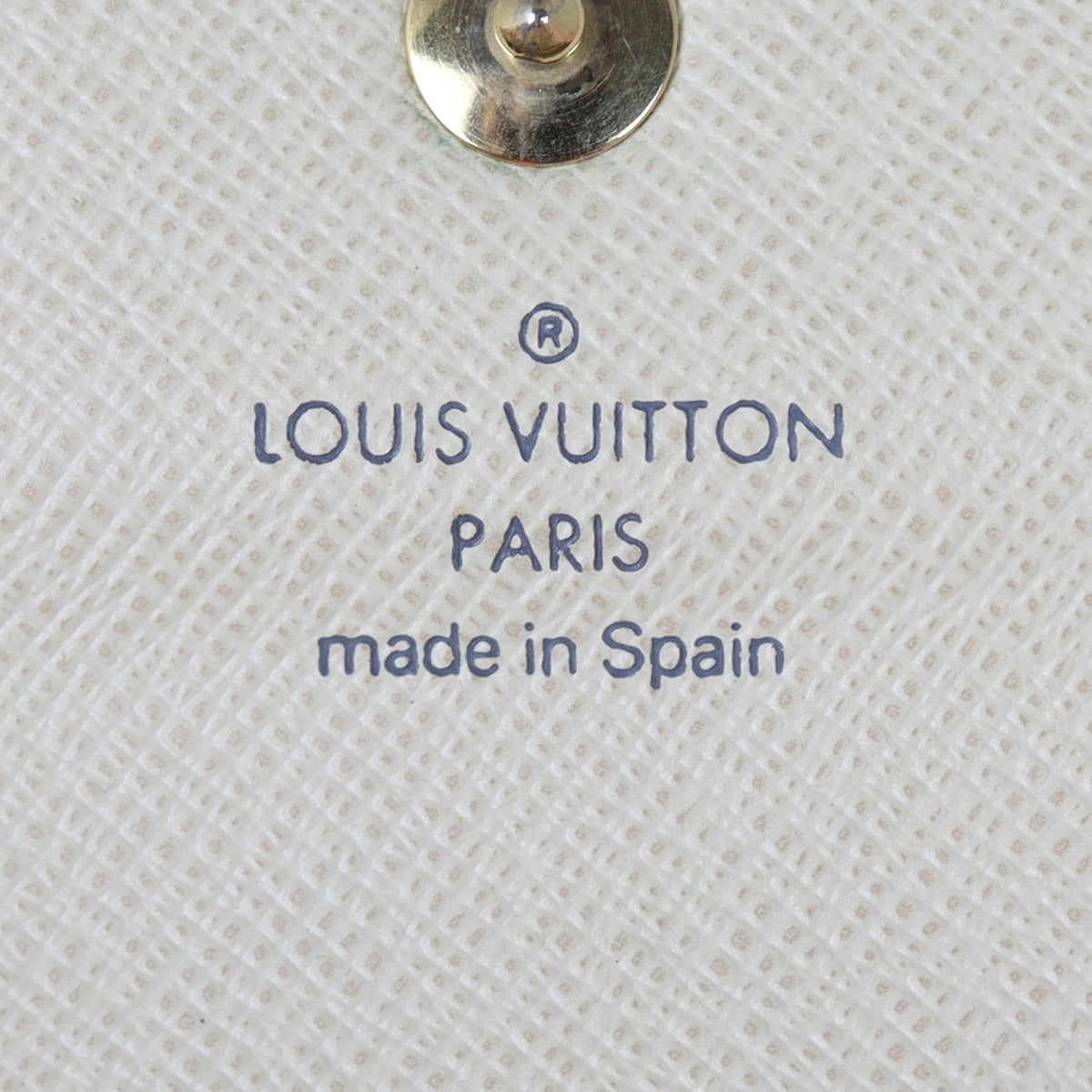 Louis Vuitton Alexandra Wallet Damier Azur Hardware