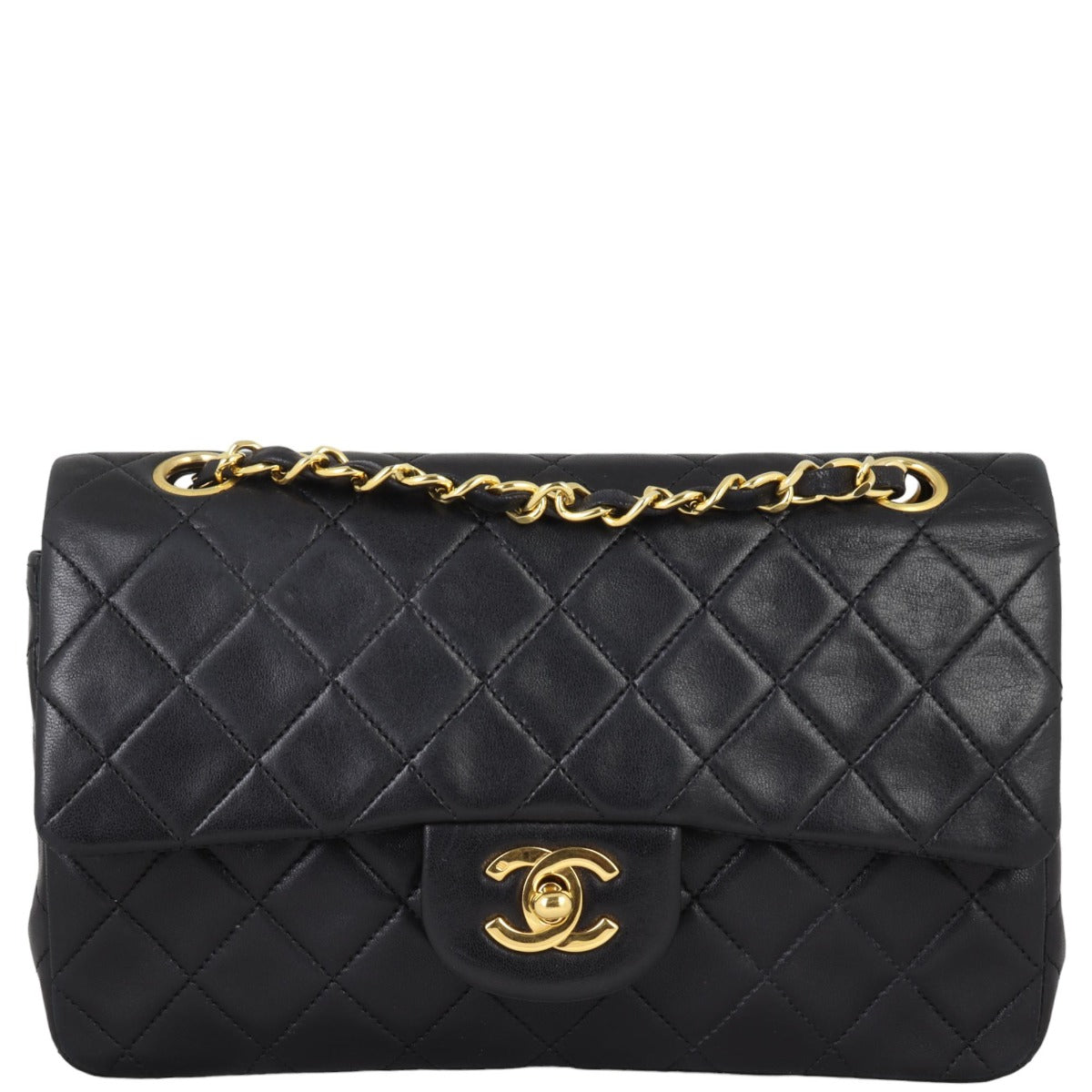 Chanel Classic Double Flap Small | Burgundy Leather