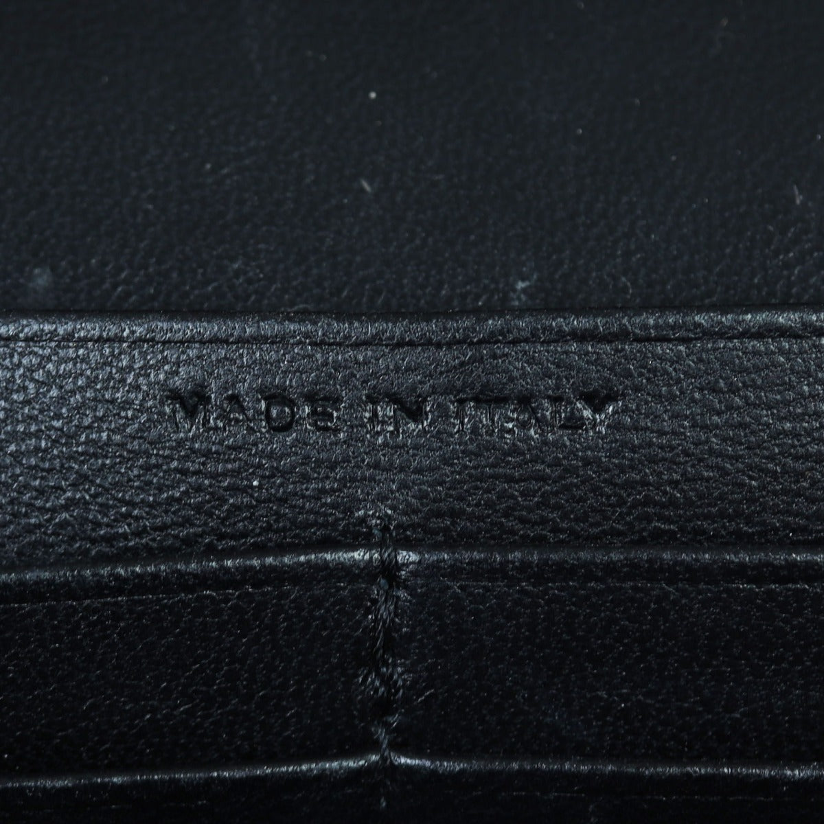 Saint Laurent Kate Chain Wallet Interior Stamp