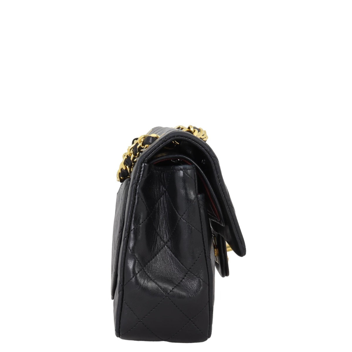 Chanel Classic Double Flap Small | Burgundy Leather