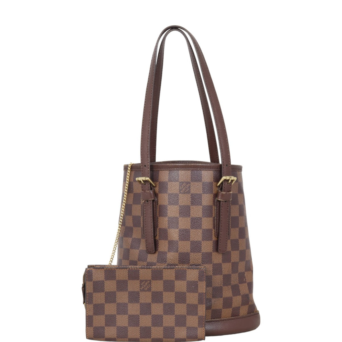Louis Vuitton Marais Bucket Bag Damier Ebene