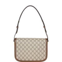 Gucci GG Supreme Horsebit Shoulder Bag