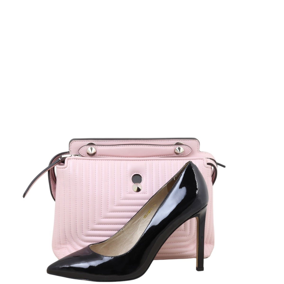 Fendi DotCom Click Satchel Small