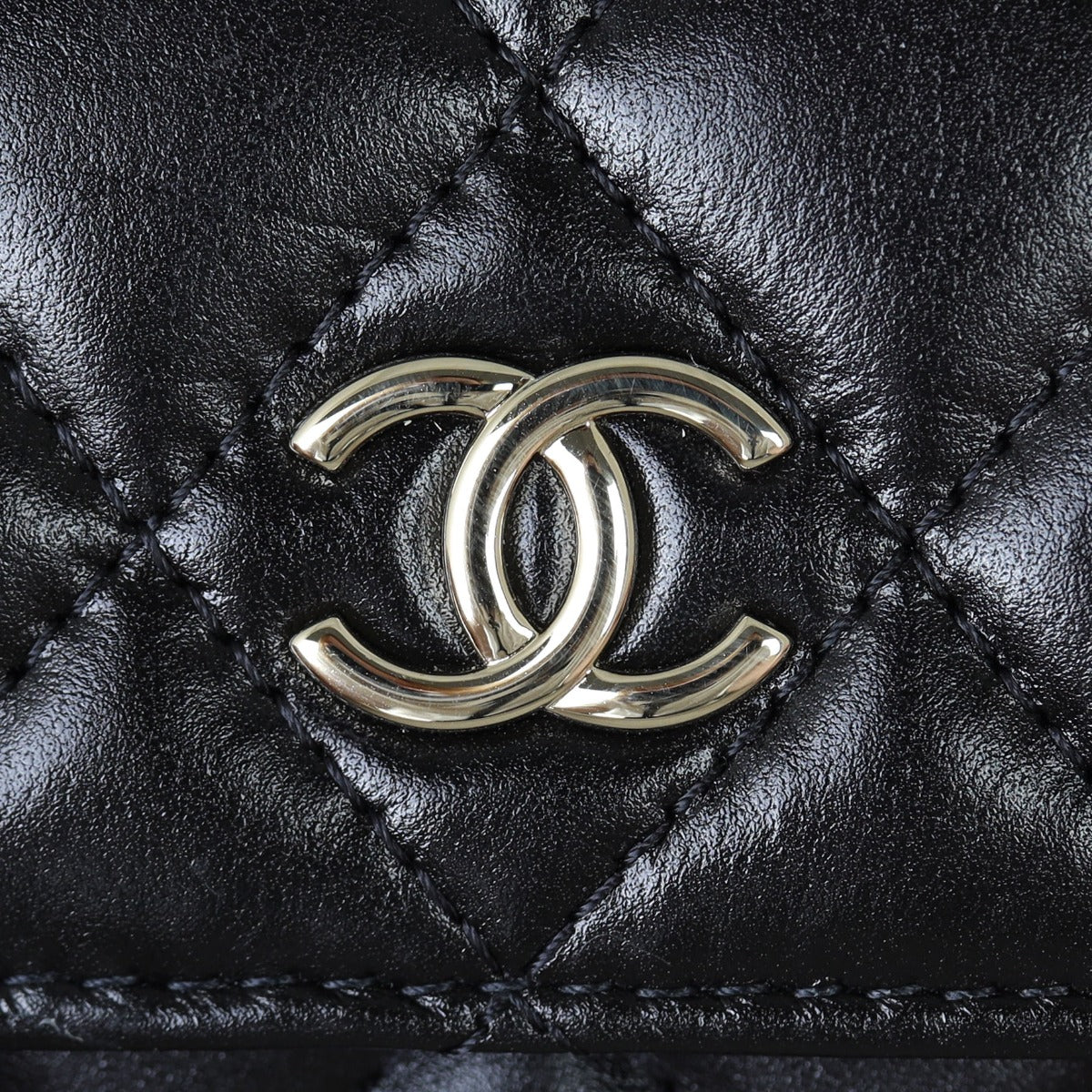 Chanel Micro Wallet on Chain Pearl Strap Hardware