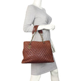 Chanel CC Chevron Surpique Tote