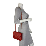 Chanel CC Vintage Flap Bag | Red