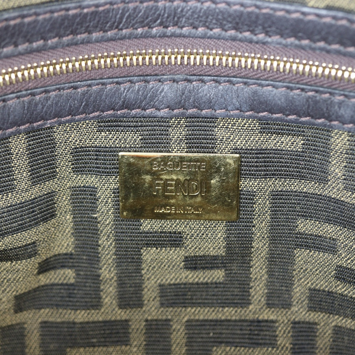 Fendi Baguette Bag Canvas