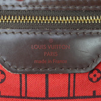 Louis Vuitton Neverfull GM Damier Ebene Interior Stamp