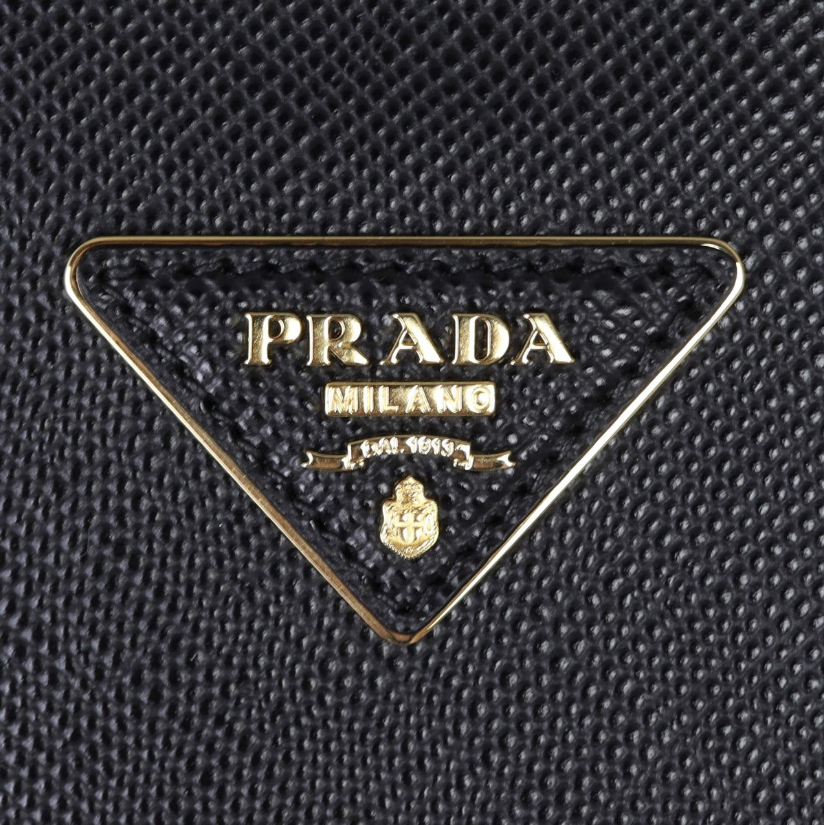 Prada Saffiano Cuir Matinee Bag Small Hardware