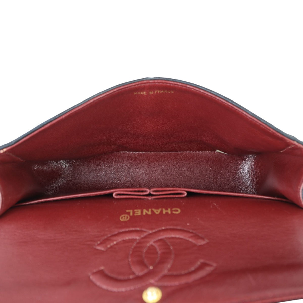 Chanel Classic Double Flap Small | Burgundy Leather