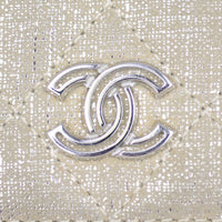 Chanel Iridescent Goatskin Zippy Wallet Logo
