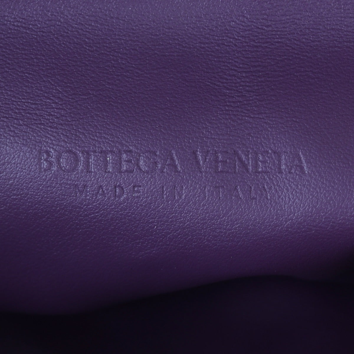 Bottega Veneta Jodie Teen Hand Bag Interior Stamp