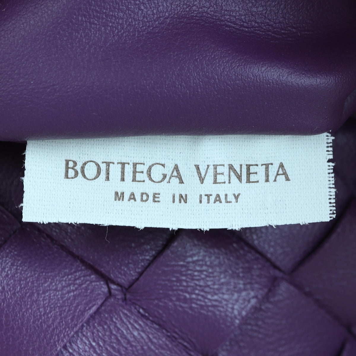 Bottega Veneta Jodie Teen Hand Bag Interior Stamp