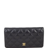 Chanel Classic CC Yen Wallet | Black