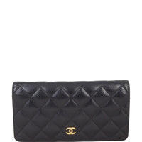 Chanel Classic CC Yen Wallet | Black