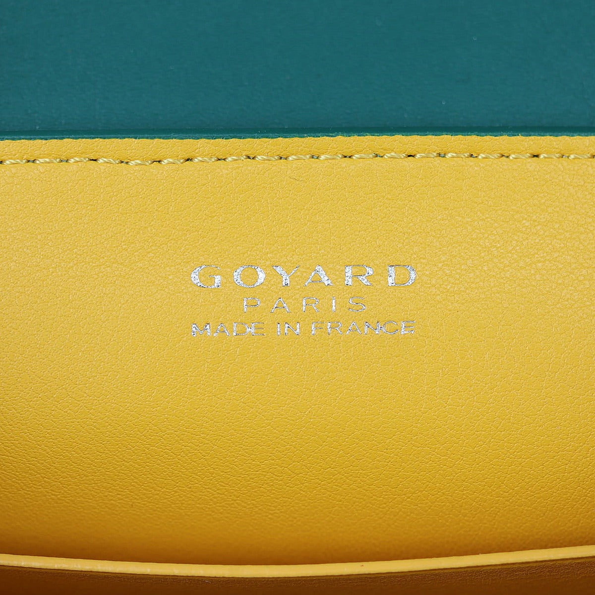 Goyard Saigon Soft Mini Bag Interior Stamp