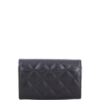 Chanel Classic Flap Card Holder  | Caviar