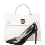 Dior Diorever Medium Satchel Python