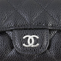 Chanel Classic Flap Card Holder  | Caviar