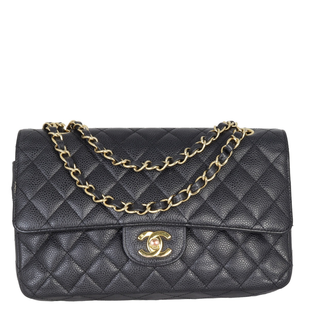 Chanel Classic Double Flap Medium | Black 12 Series
