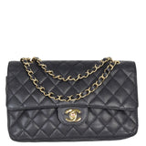 Chanel Classic Double Flap Medium | Black 12 Series