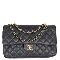 Chanel Classic Double Flap Medium | Black 12 Series