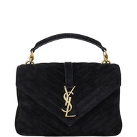 Saint Laurent College Medium Suede