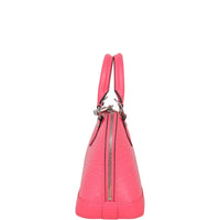 Louis Vuitton Alma BB Epi with Embroidered Strap | Dragon Fruit Pink