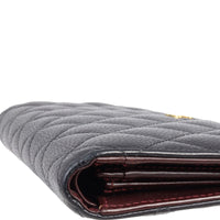 Chanel Classic CC Yen Wallet | Black