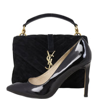 Saint Laurent College Medium Suede