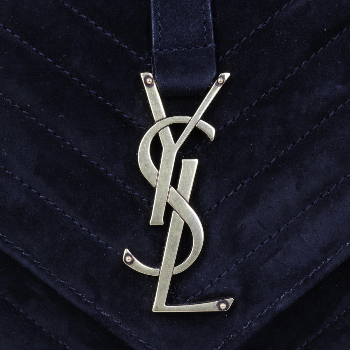 Saint Laurent College Medium Suede