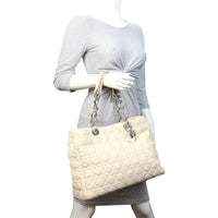 Dior Cannage Soft Shopping Tote Large