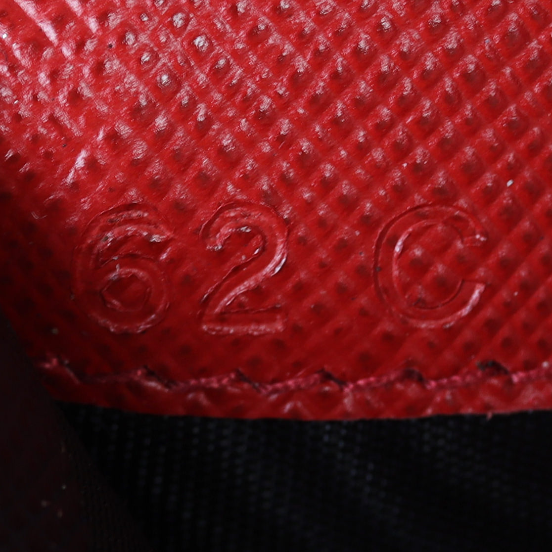 Prada Saffiano Wallet on Chain Date Code