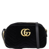 Gucci GG Marmont Velvet Small Camera Bag
