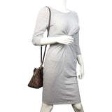 Louis Vuitton Alma BB Damier Ebene | Brown Leather